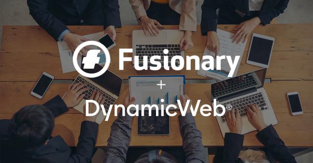 DynamicWeb Announces New Strategic Partnership with Fusionary